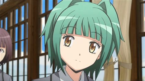 assassination classroom kayano|assassination classroom green haired girl.